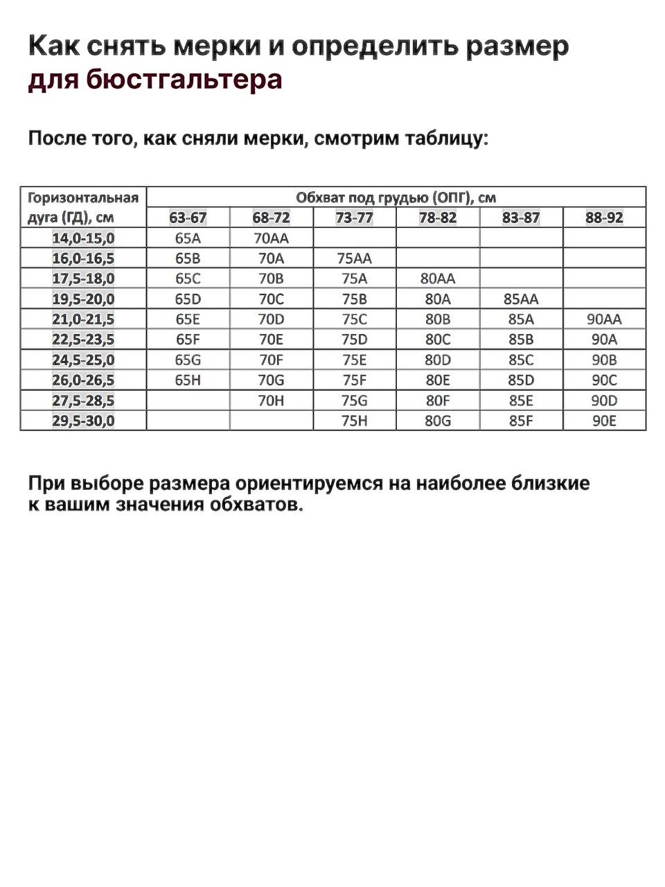 Бюстгальтер — чашка